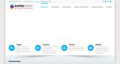 Desktop Screenshot of emtareklam.com